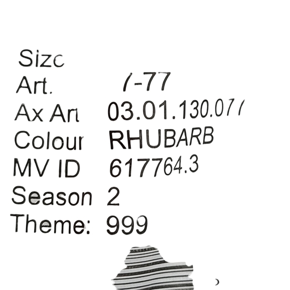 Amisu rhubarb long-sleeved knitted cozy red sweater - Picture 8 of 9